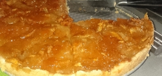 Francúzsky jablkový koláč