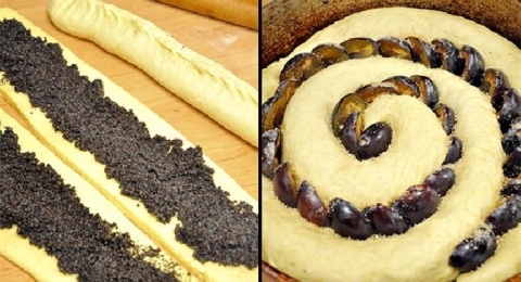 Slivkovkovo – maková špirála - krok 5