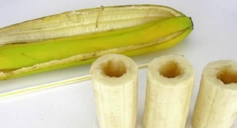Banánové sviečky - krok 1
