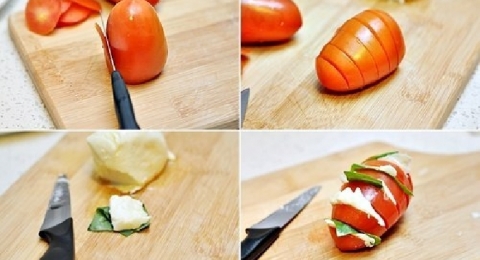 “Caprese” trochu inak - krok 1