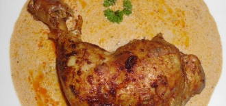 Pečené kuře na paprice