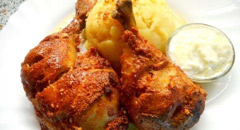 Kuře tandoori - krok 1