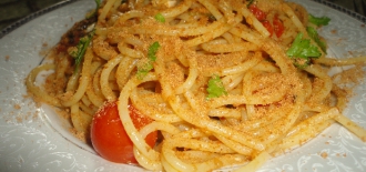 spaghetti alla bottarga(suseny kaviar)