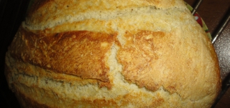 pšeničný kmínový chlieb polokváskový