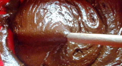 Čokoládové dortíčky, alá sacher - krok 1