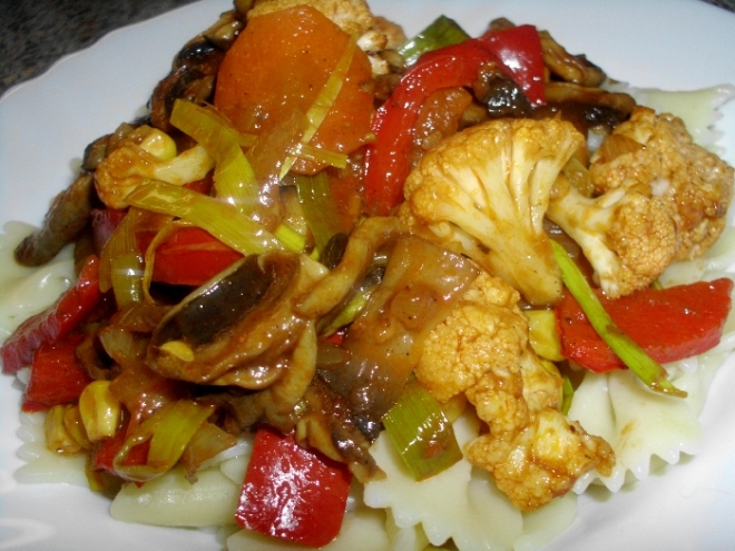 Restovaná zelenina 