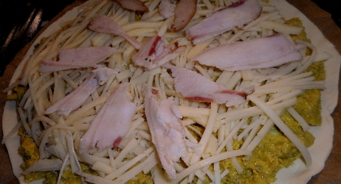 Květákový koláč - krok 1