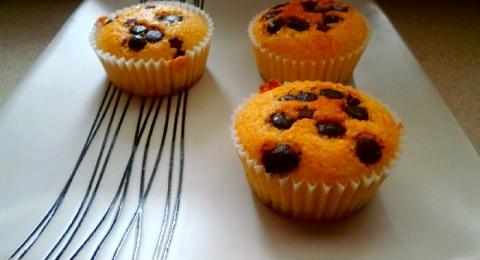 Hrničkové muffiny - krok 1