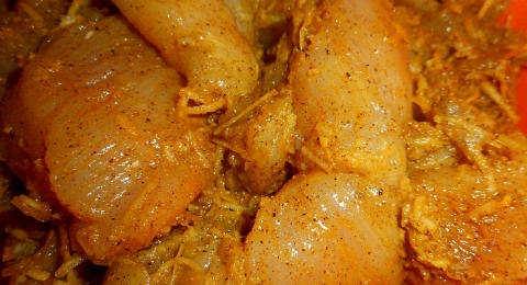 Indická kuřecí korma - krok 1