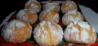 Kokosovo - citronové crinkles