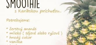 FIT Ananásové Smoothie "Žilinské sukničky"